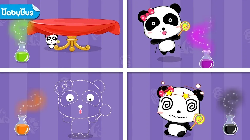 Скачать взлом Baby Panda's Color Mixing на Андроид — Открыты все цвета и нет рекламы — скриншот 1 Скачать взлом Baby Panda's Color Mixing на Андроид — Открыты все цвета и нет рекламы — скриншот 1