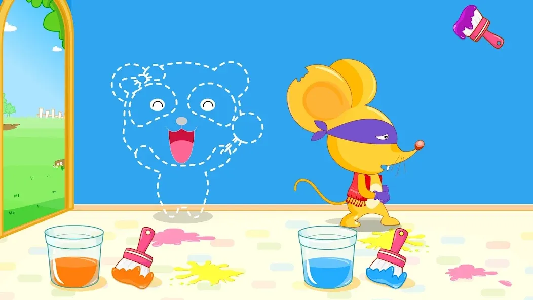 Скачать взлом Baby Panda's Color Mixing на Андроид — Открыты все цвета и нет рекламы — скриншот 3 Скачать взлом Baby Panda's Color Mixing на Андроид — Открыты все цвета и нет рекламы — скриншот 3