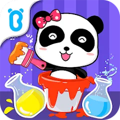 Скачать взлом Baby Panda's Color Mixing на Андроид — Открыты все цвета и нет рекламы