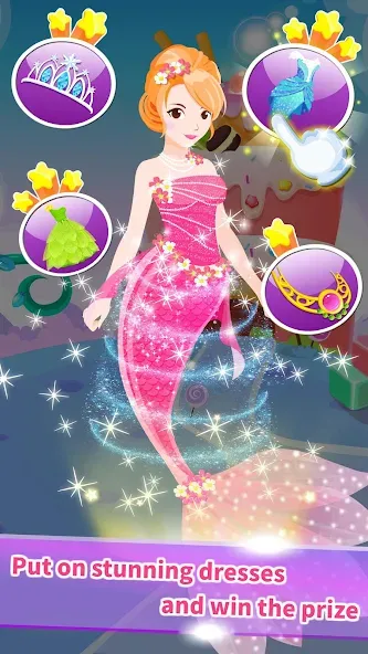 Скачать взлом Little Panda Princess Dressup на Андроид — Разблокированы все наряды и аксессуары — скриншот 3