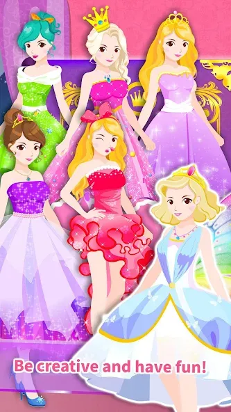 Скачать взлом Little Panda Princess Dressup на Андроид — Разблокированы все наряды и аксессуары — скриншот 5