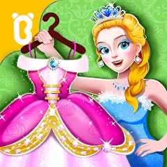 Скачать взлом Little Panda Princess Dressup на Андроид — Разблокированы все наряды и аксессуары
