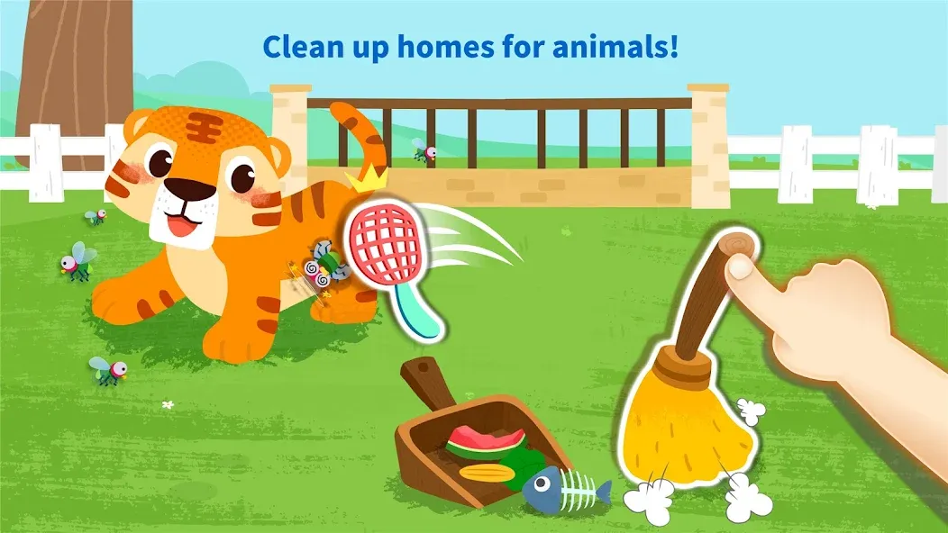 Baby Panda: Care for animals на Андроид — Много денег и все животные открыты — скриншот 4