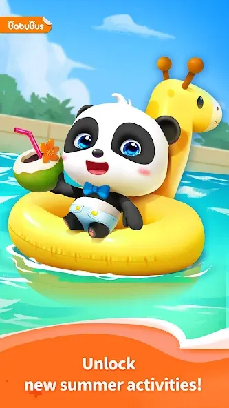 Talking Baby Panda-Virtual Pet — Мод: Безлимитные деньги и все предметы — скриншот 1