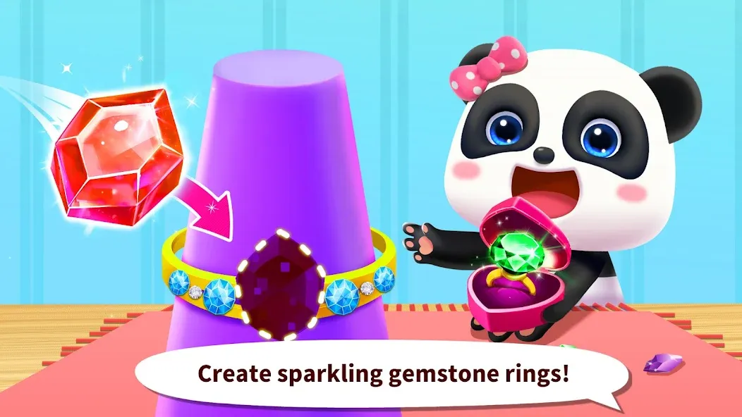 Скачать Baby Panda's Fashion Dress Up с модом — Безлимитные монеты и все наряды открыты — скриншот 4