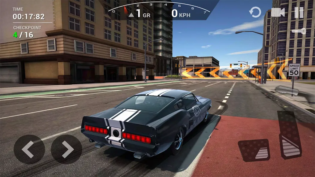 Скачать Ultimate Car Driving Simulator (Мод: Безлимитные деньги и разблокированы машины) на Андроид — скриншот 4