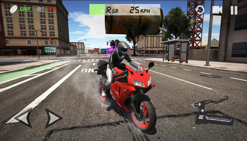 Скачать Ultimate Motorcycle Simulator на Android — Безлимитные деньги и все мотоциклы открыты — скриншот 1