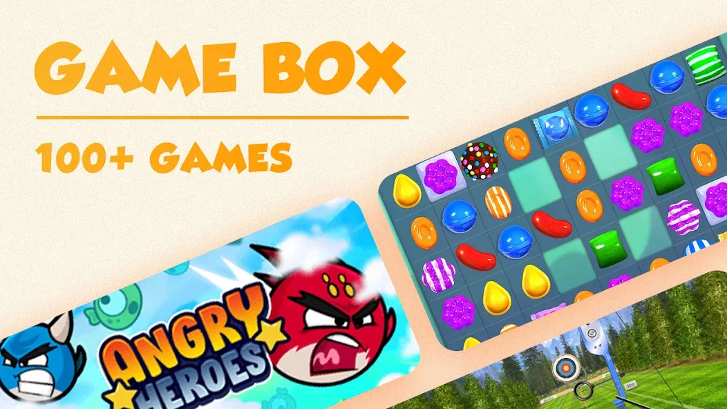 Game Box - 100+ Games MOD — Более 100 игр без ограничений на Андроид — скриншот 1 Game Box - 100+ Games MOD — Более 100 игр без ограничений на Андроид — скриншот 1