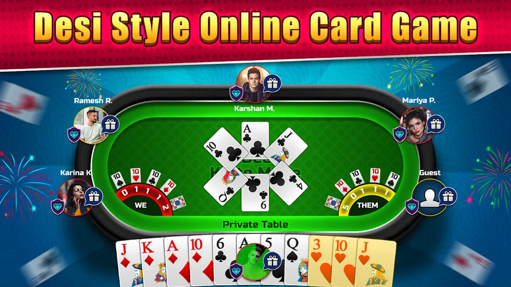 Mindi Online Card Game MOD APK — Безлимитные монеты и подсказки — скриншот 3
