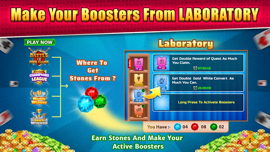 Mindi Online Card Game MOD APK — Безлимитные монеты и подсказки — скриншот 5