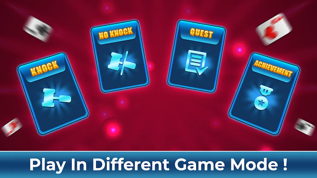 Скачать Tonk Rummy Card Game — Модификация Безлимитные монеты и все уровни открыты — скриншот 1