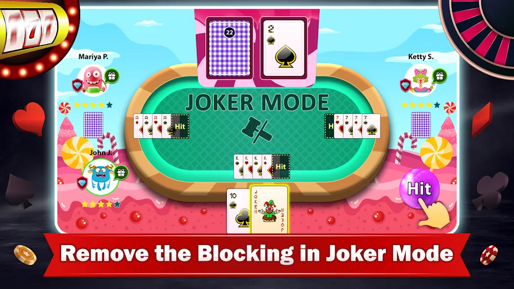 Скачать Tonk Multiplayer Card Game (Мод: Безлимитные монеты и усиленные карты) на Андроид — скриншот 3