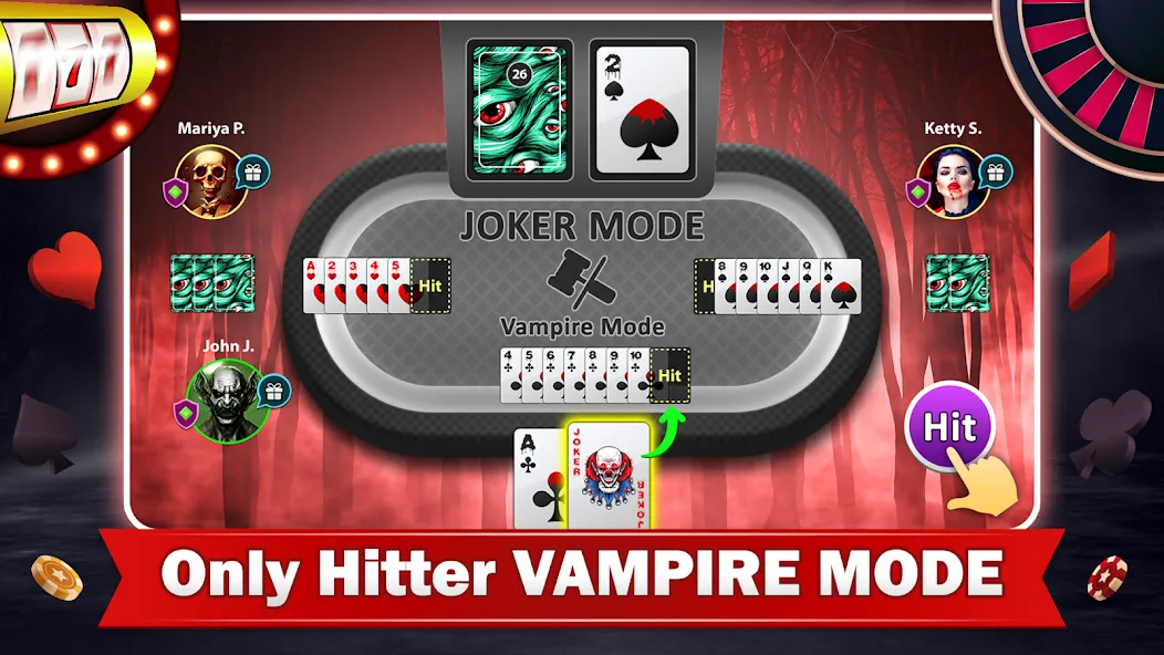 Скачать Tonk Multiplayer Card Game (Мод: Безлимитные монеты и усиленные карты) на Андроид — скриншот 5