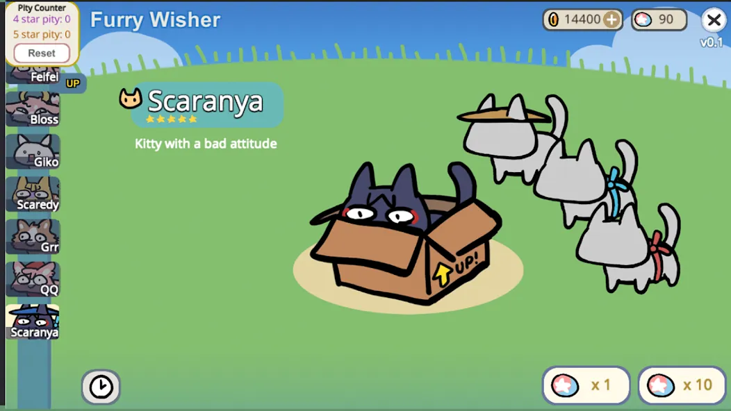 Furry Wisher на Андроид — Мод Безлимитные монеты и редкие питомцы — скриншот 2