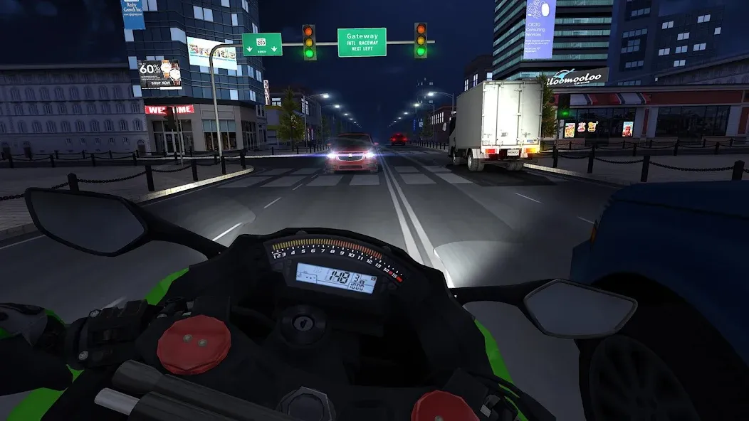 Скачать Traffic Rider (Мод: Безлимитные деньги и все мотоциклы) на Андроид — скриншот 3 Скачать Traffic Rider (Мод: Безлимитные деньги и все мотоциклы) на Андроид — скриншот 3