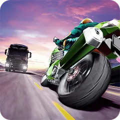 Скачать Traffic Rider (Мод: Безлимитные деньги и все мотоциклы) на Андроид