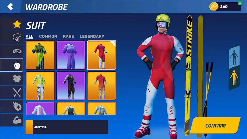 Ski Challenge (Мод Безлимитные деньги и все трассы открыты) — скриншот 3