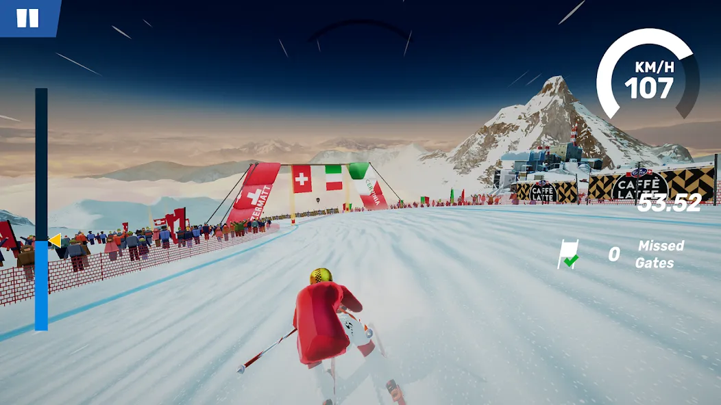 Ski Challenge (Мод Безлимитные деньги и все трассы открыты) — скриншот 5
