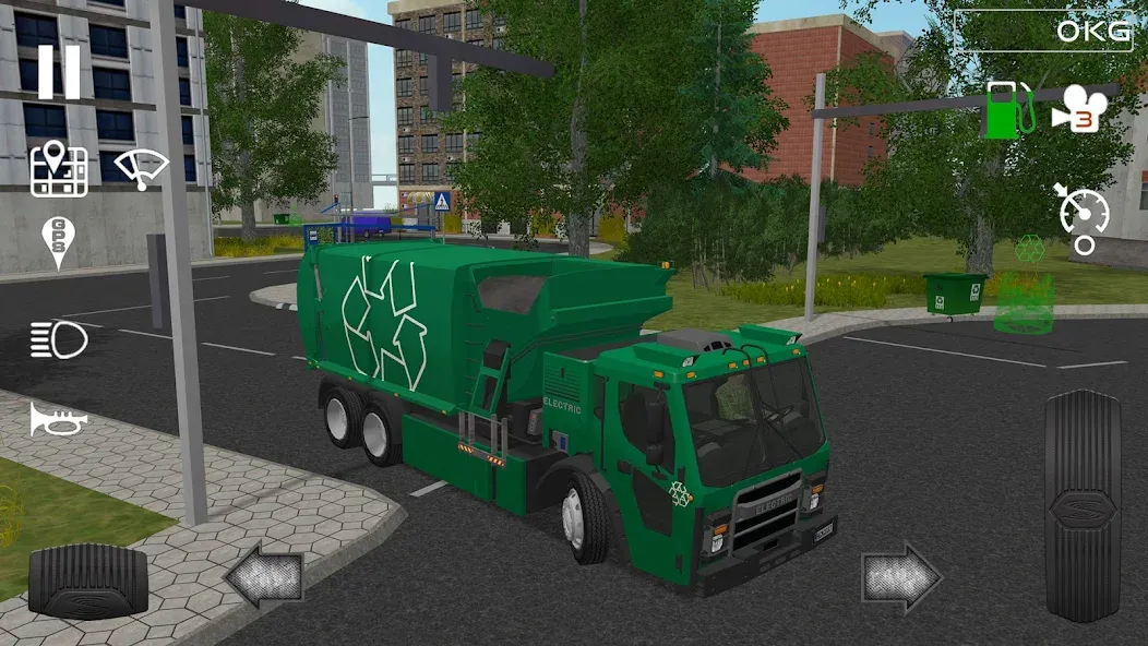 Скачать Trash Truck Simulator с модом — Безлимитные деньги и всё открыто — скриншот 2