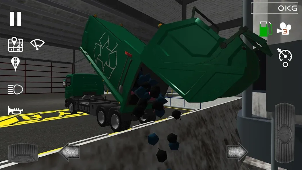 Скачать Trash Truck Simulator с модом — Безлимитные деньги и всё открыто — скриншот 3