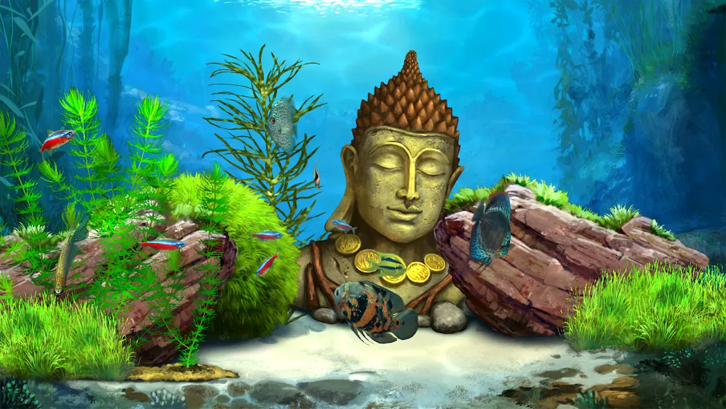 Aquantika MOD APK — Неограниченные ресурсы и премиум-улучшения — скриншот 1