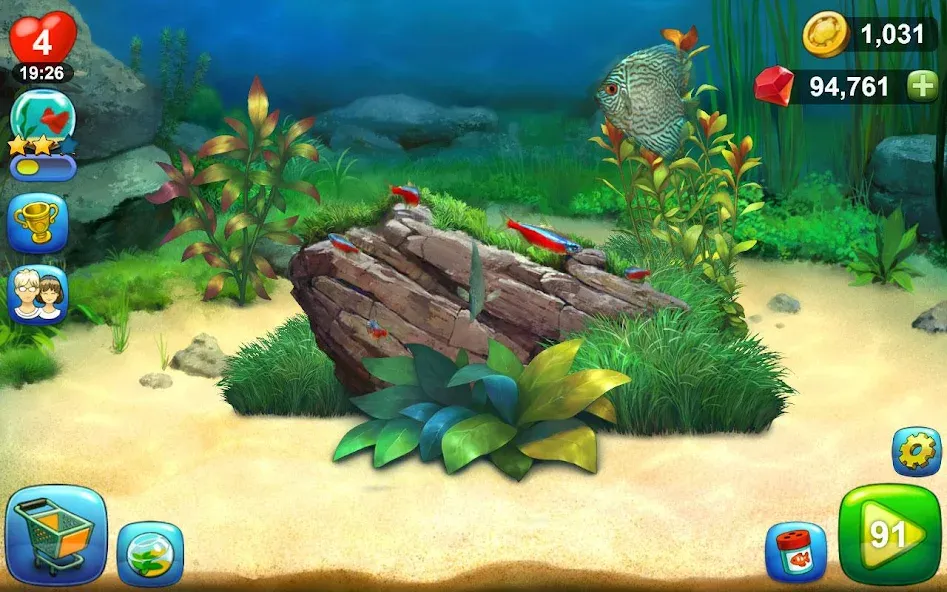 Aquantika MOD APK — Неограниченные ресурсы и премиум-улучшения — скриншот 5