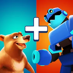 Скачать Animal Merge - Evolution Games — Модификация Безлимитные деньги и все животные открыты