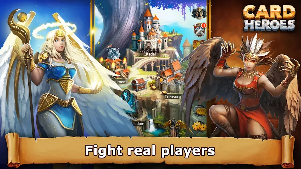Card Heroes: TCG/CCG deck Wars — Мод: Безлимитные монеты и все карты открыты — скриншот 5 Card Heroes: TCG/CCG deck Wars — Мод: Безлимитные монеты и все карты открыты — скриншот 5