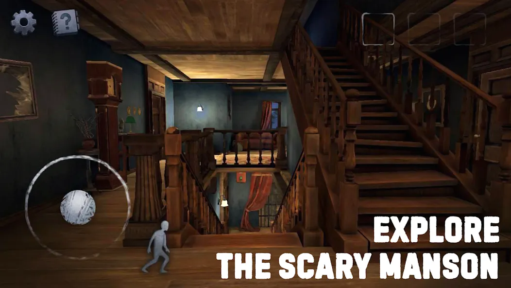 Scary Mansion: Horror Game 3D MOD — Безлимитные деньги и все уровни на Андроид — скриншот 2 Scary Mansion: Horror Game 3D MOD — Безлимитные деньги и все уровни на Андроид — скриншот 2