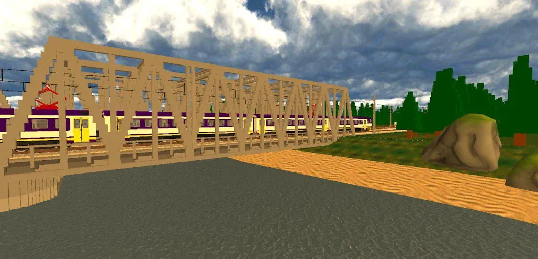 Скачать SkyRail - симулятор поезда СНГ MOD APK — Безлимитные деньги и топливо — скриншот 5