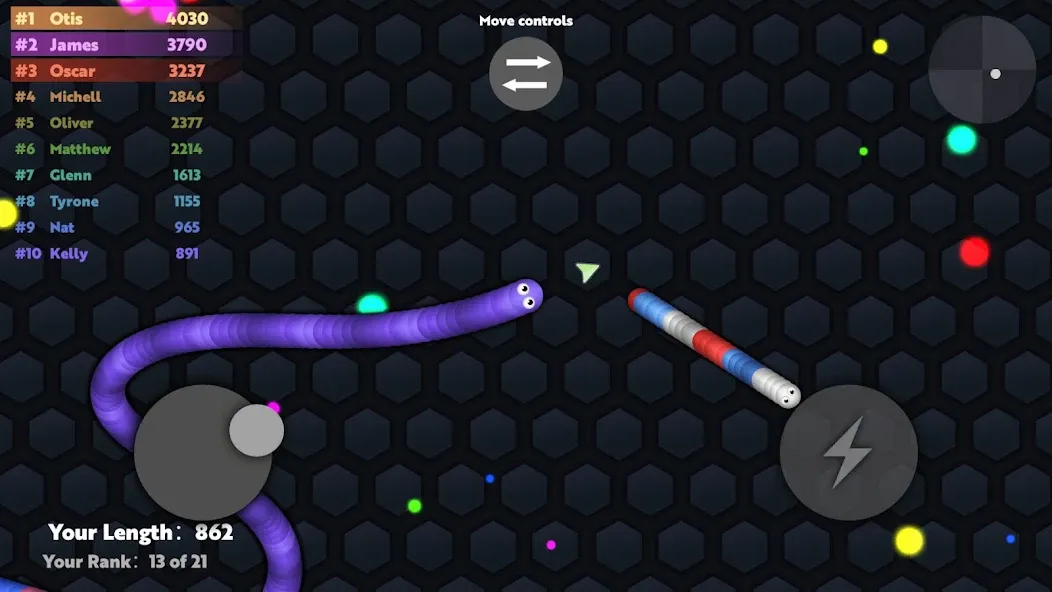 Скачать Slide.io - Hungry Snake Game — Без рекламы и много монет — скриншот 2 Скачать Slide.io - Hungry Snake Game — Без рекламы и много монет — скриншот 2