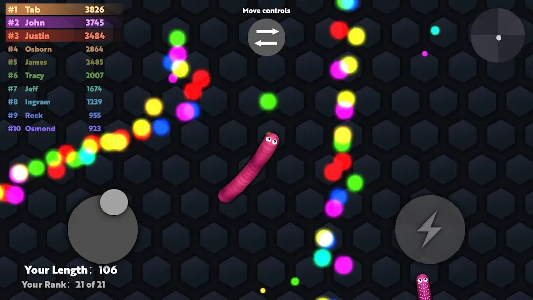 Скачать Slide.io - Hungry Snake Game — Без рекламы и много монет — скриншот 4 Скачать Slide.io - Hungry Snake Game — Без рекламы и много монет — скриншот 4