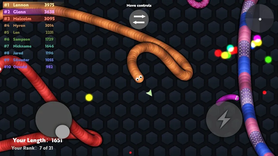 Скачать Slide.io - Hungry Snake Game — Без рекламы и много монет — скриншот 5 Скачать Slide.io - Hungry Snake Game — Без рекламы и много монет — скриншот 5