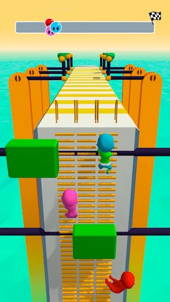 Fun Race 3D — Run and Parkour на Андроид — Мод Без рекламы и открыты все уровни — скриншот 2 Fun Race 3D — Run and Parkour на Андроид — Мод Без рекламы и открыты все уровни — скриншот 2