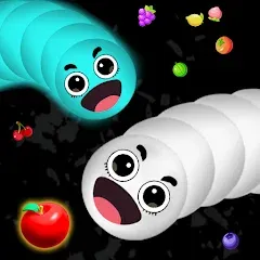 Скачать взломанную Snake War™ Hungry Worm.io Game — Без рекламы и много еды