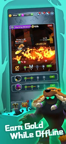 Chest Adventure: Idle RPG Mod APK Много денег и открытые сундуки — Скачать на Андроид — скриншот 2