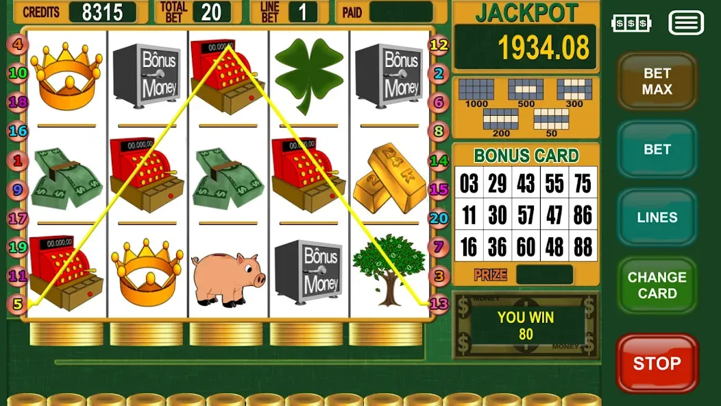 Money Slot Machine MOD — Безлимитные монеты и бонусы на Андроид — скриншот 4