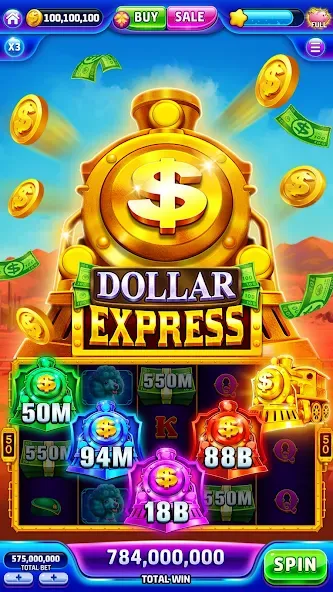 Jackpotland-Vegas Casino Slots — Мод: Безлимитные монеты и бонусы — скриншот 4 Jackpotland-Vegas Casino Slots — Мод: Безлимитные монеты и бонусы — скриншот 4