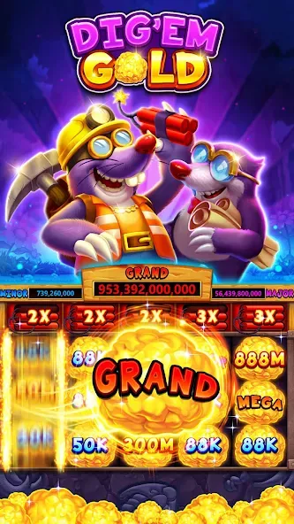 Fat Cat Casino - Slots Game на Андроид — Мод Безлимитные монеты и бонусы — скриншот 1 Fat Cat Casino - Slots Game на Андроид — Мод Безлимитные монеты и бонусы — скриншот 1