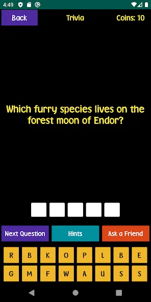Скачать Quiz For SW Fans на телефон — Сложные вопросы для фанатов — скриншот 3
