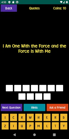 Скачать Quiz For SW Fans на телефон — Сложные вопросы для фанатов — скриншот 4