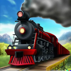 Скачать взломанную My Railroad: train and city — Безлимитные деньги и топливо