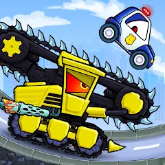 Car Eats Car 3 Hill Climb Race Mod APK Безлимитные деньги и все машины открыты — Скачать на Андроид