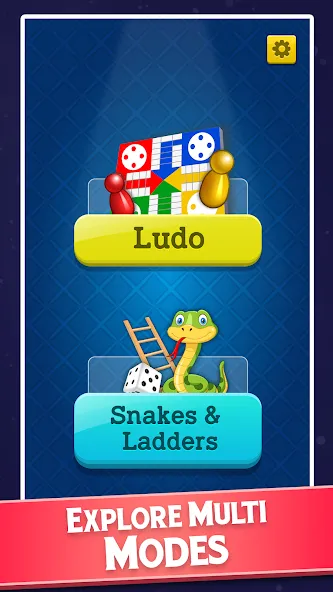 Скачать Snakes and Ladders - Ludo Game MOD APK — Без рекламы и все поля открыты — скриншот 1