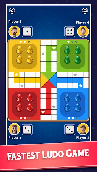 Скачать Snakes and Ladders - Ludo Game MOD APK — Без рекламы и все поля открыты — скриншот 3