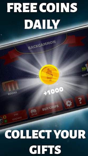 Скачать Backgammon Offline (Мод: Без рекламы и разблокированы все функции) на Андроид — скриншот 4
