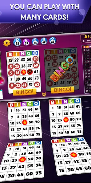 Bingo - Offline Bingo Game — Безлимитные монеты и бонусы — скриншот 1
