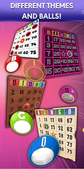 Bingo - Offline Bingo Game — Безлимитные монеты и бонусы — скриншот 4