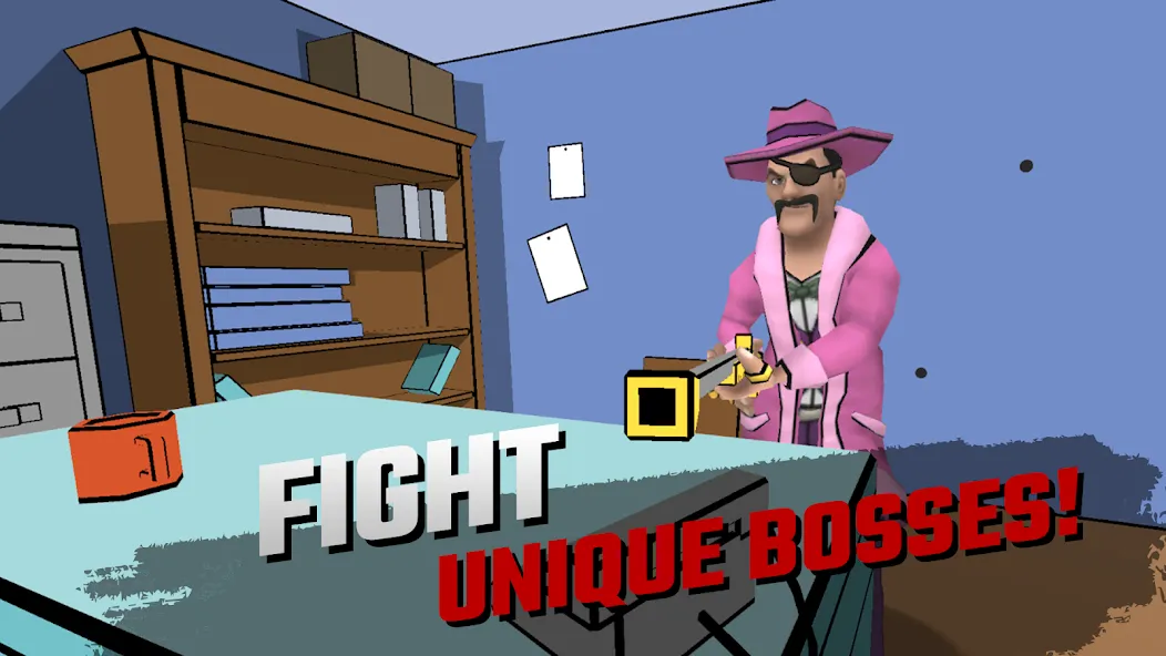 Взлом FPS Shooter game: Miss Bullet — Безлимитные патроны и оружие — скриншот 2
