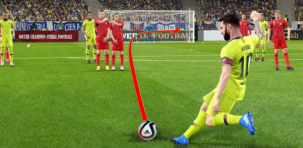 Soccer Kick Football Champion на Андроид — Безлимитные деньги и энергия — скриншот 3